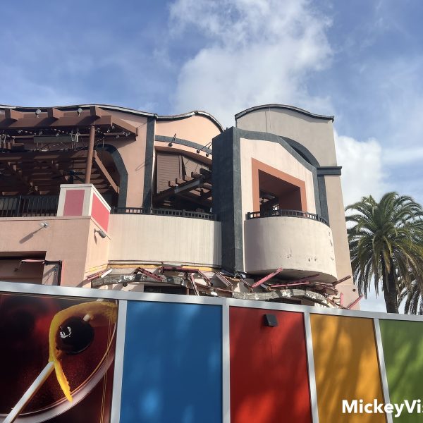 Tortilla Jo's old space Downtown Disney construction walls