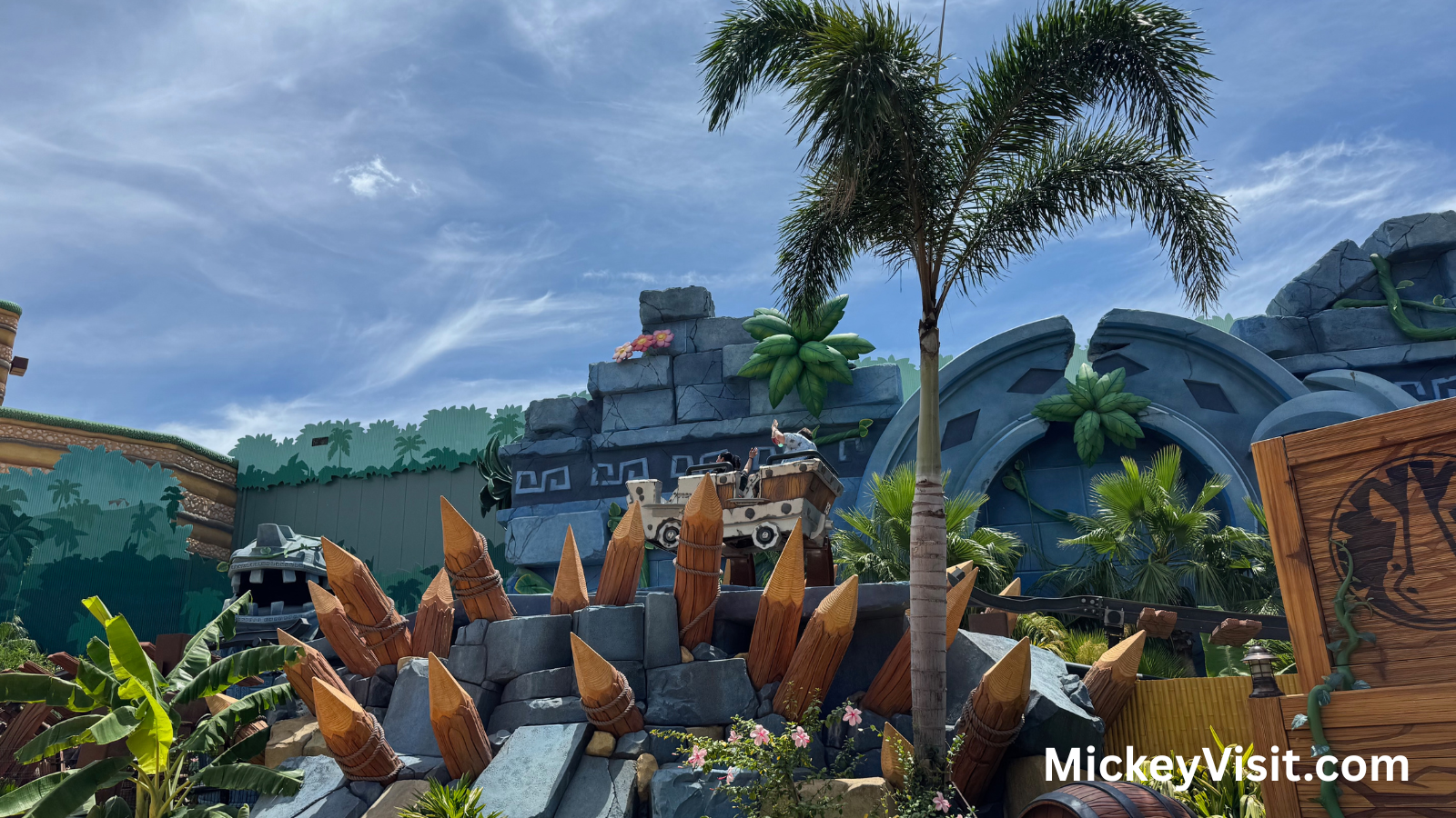 Donkey Kong rollercoaster
