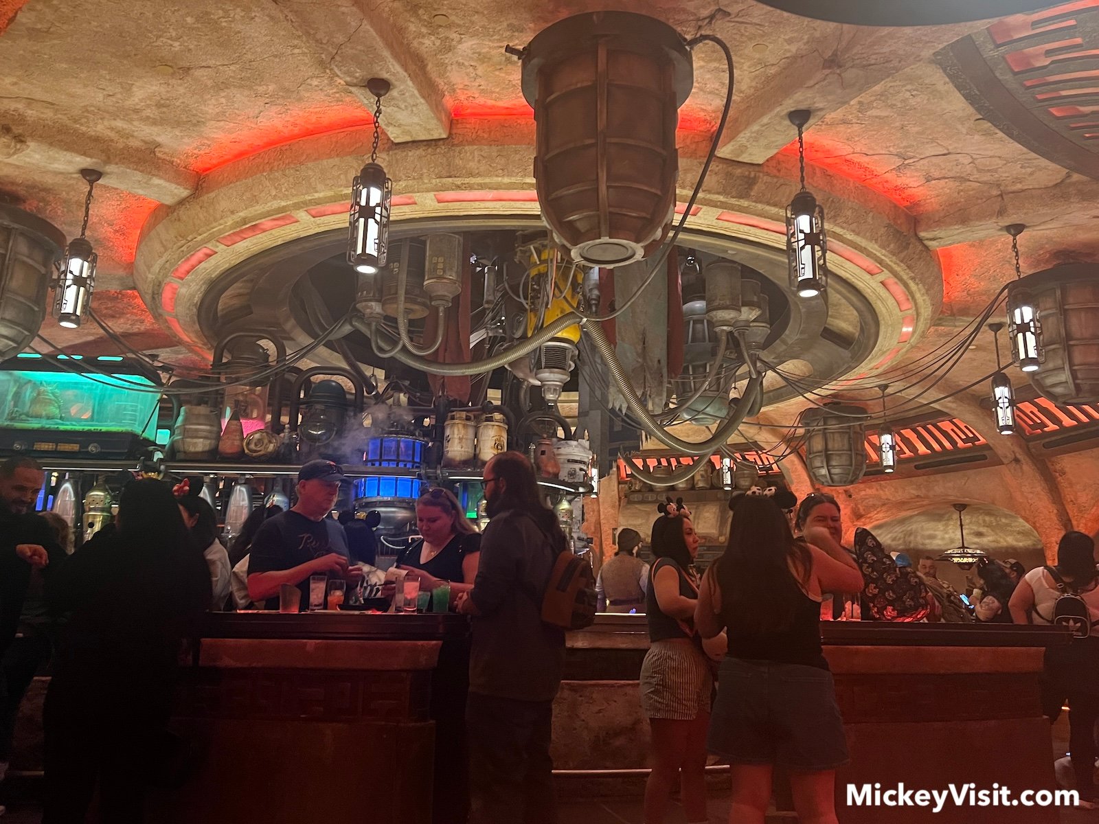 Oga's Cantina at Disneyland