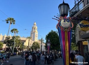 Buena Vista Street 70th anniversary decor