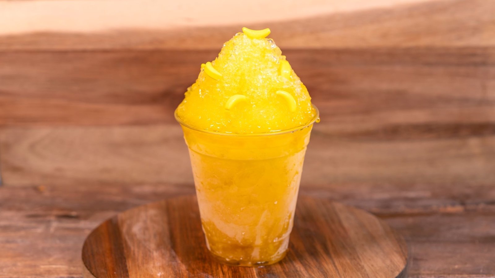 Banana Sno-Ball at Royal Street Veranda 