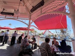 Lamplight Lounge Boardwalk Dining patio