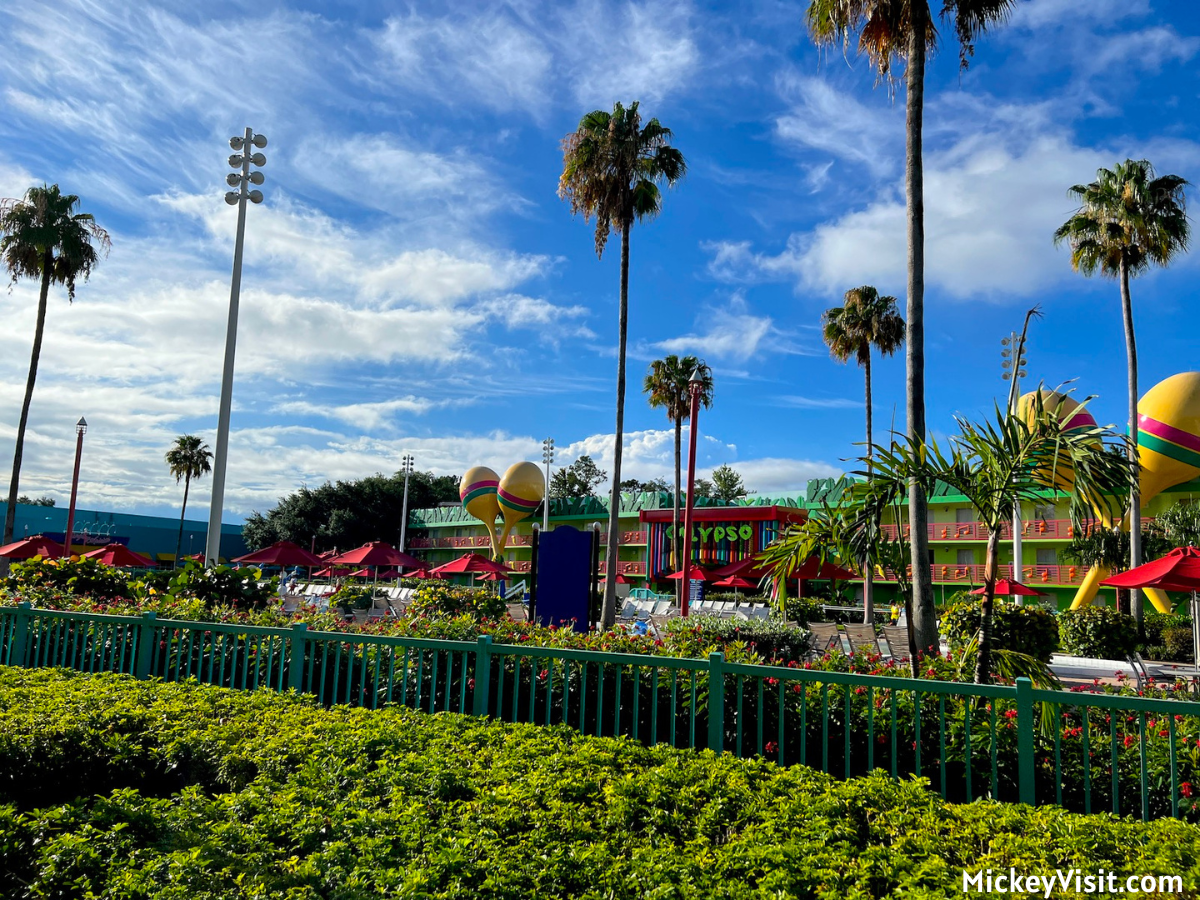 Disney's All-Star Music Resort Calypso area
