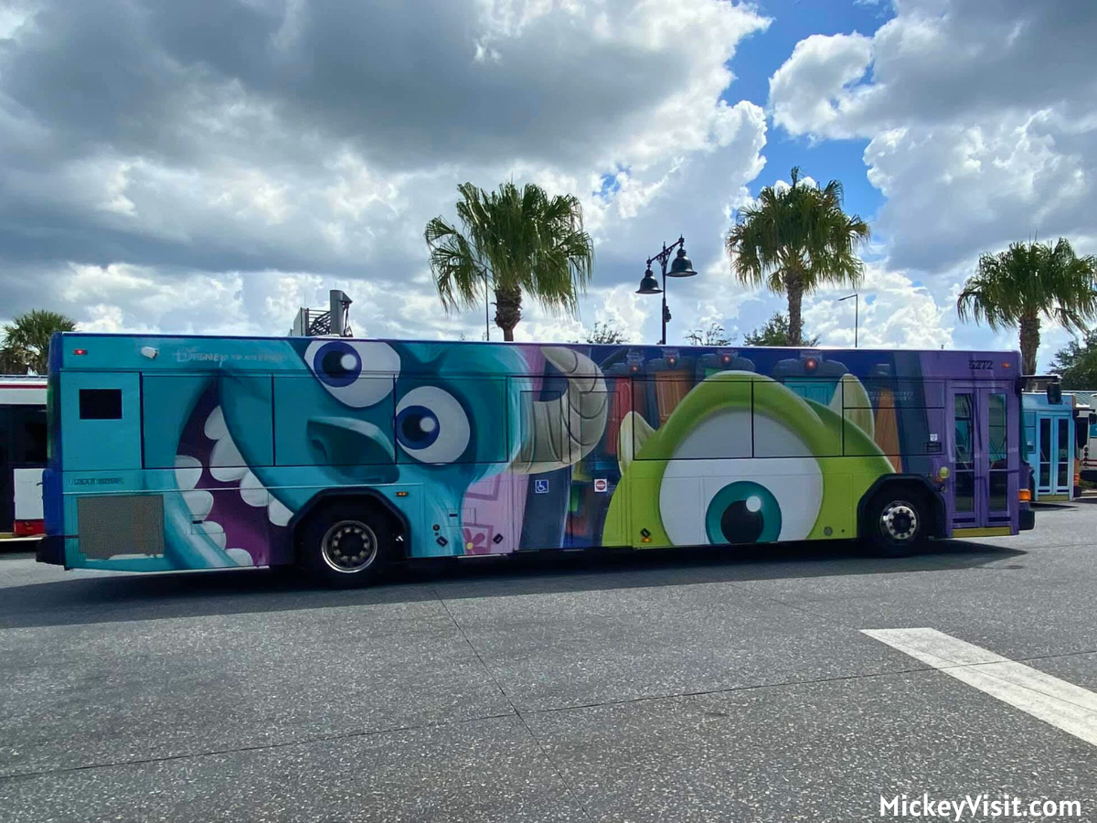 Walt Disney World Monsters Inc. bus