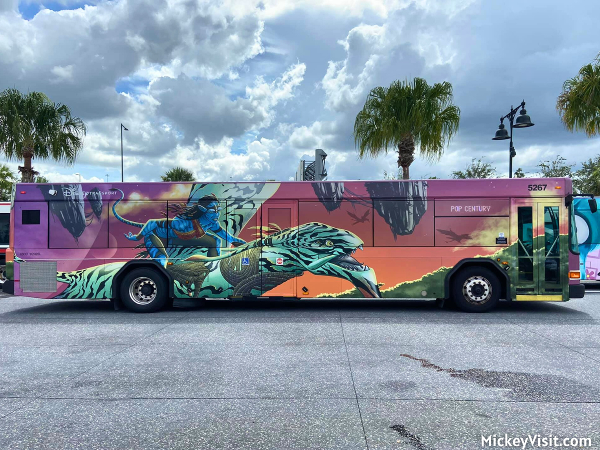 Walt Disney World Avatar bus