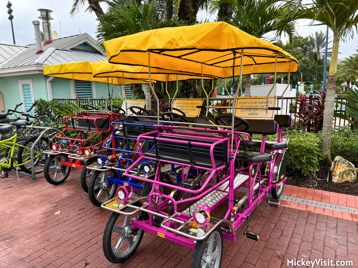 Walt Disney World surrey bike rental