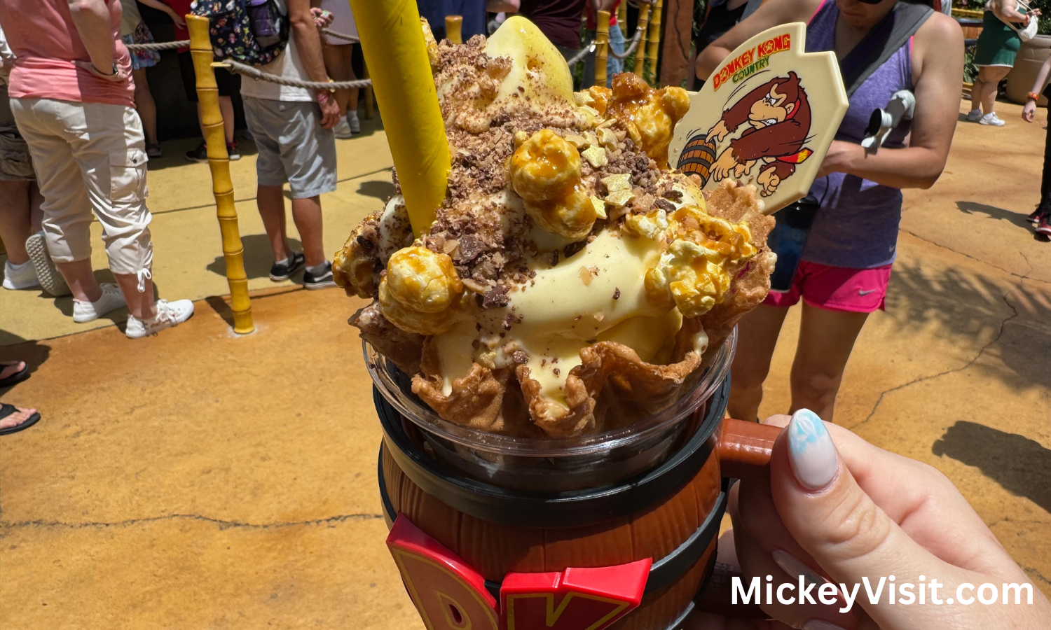 Donkey Kong icecream