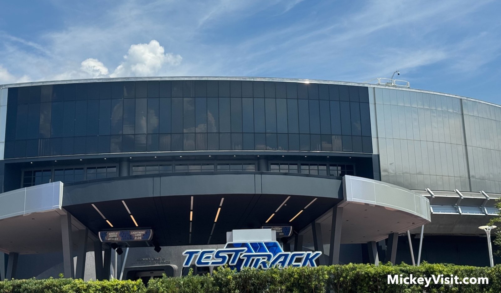 Test Track exterior EPCOT