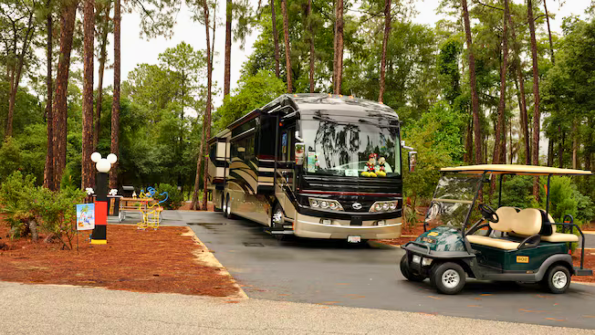 Disney's Fort Wilderness Resort RV campsite