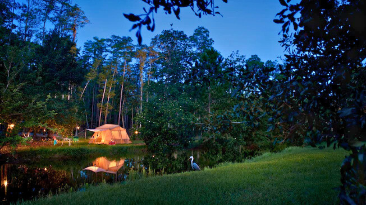 Disney's Fort Wilderness Resort tent camping