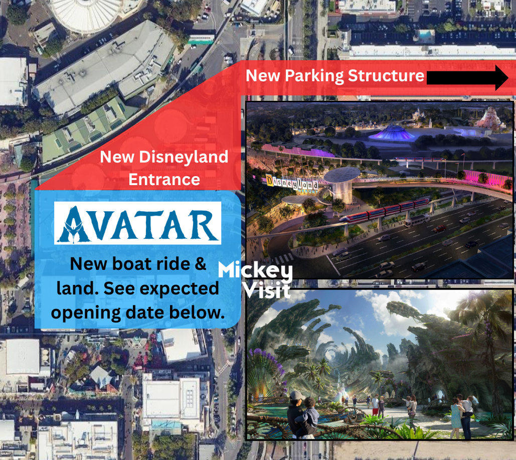 avatar at disneyland map