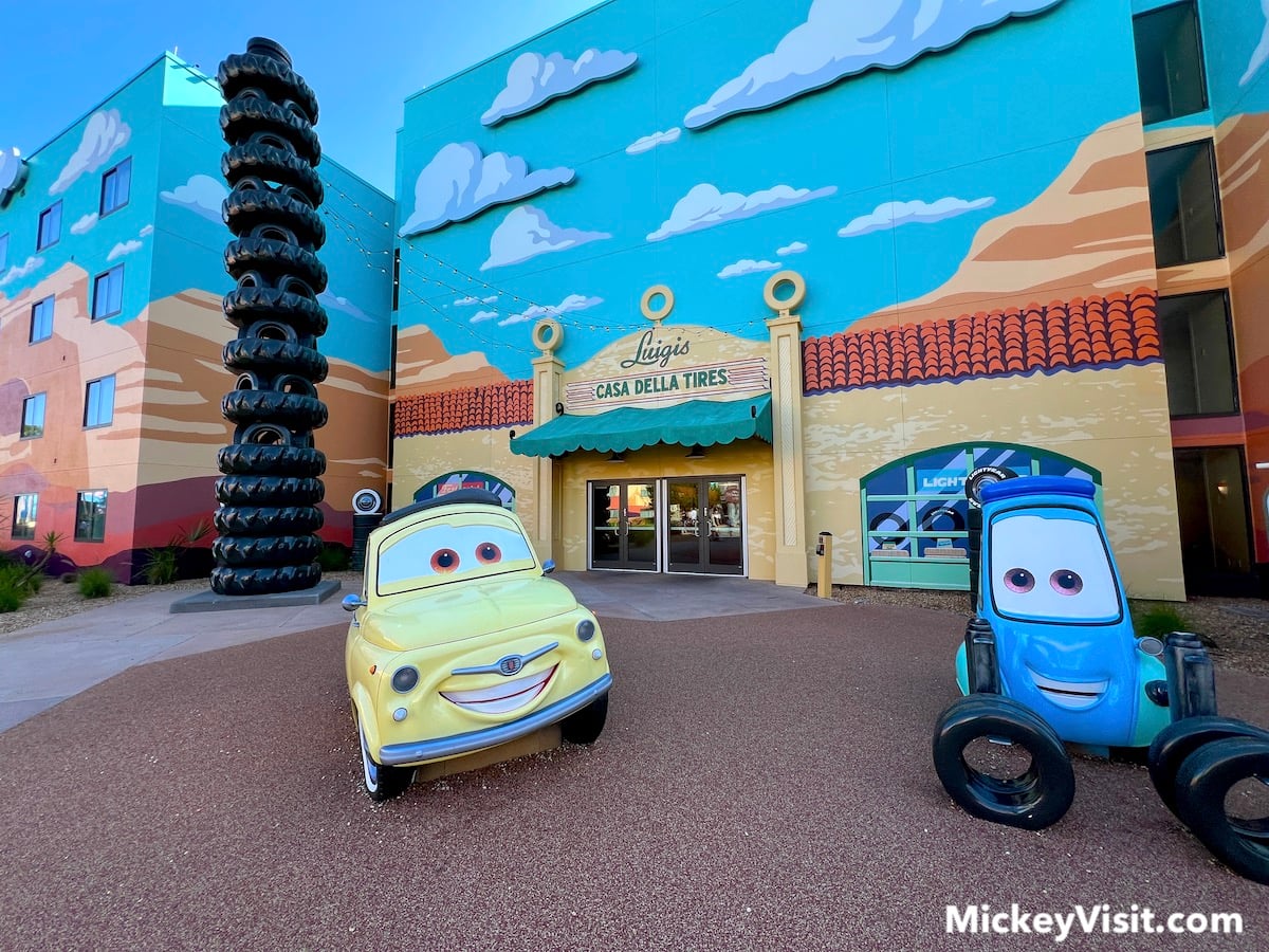 cars area disney's art of animation resort disney world