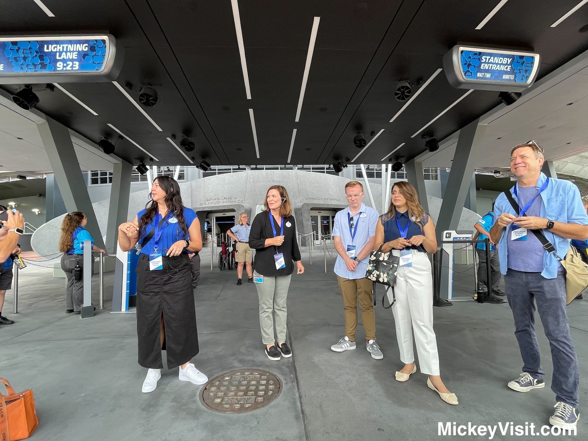 Test Track entrance