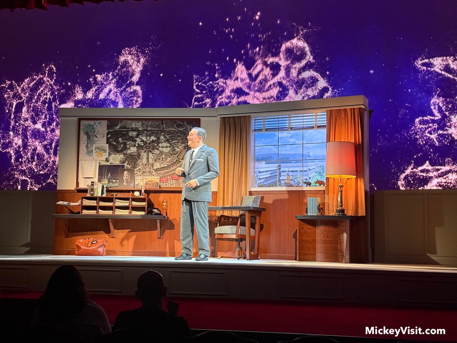 Walt Disney animatronic scene in "Walt Disney – A Magical Life"
