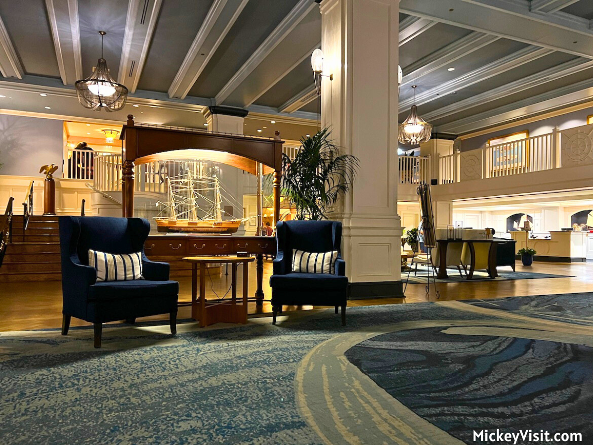 Yacht Club lobby