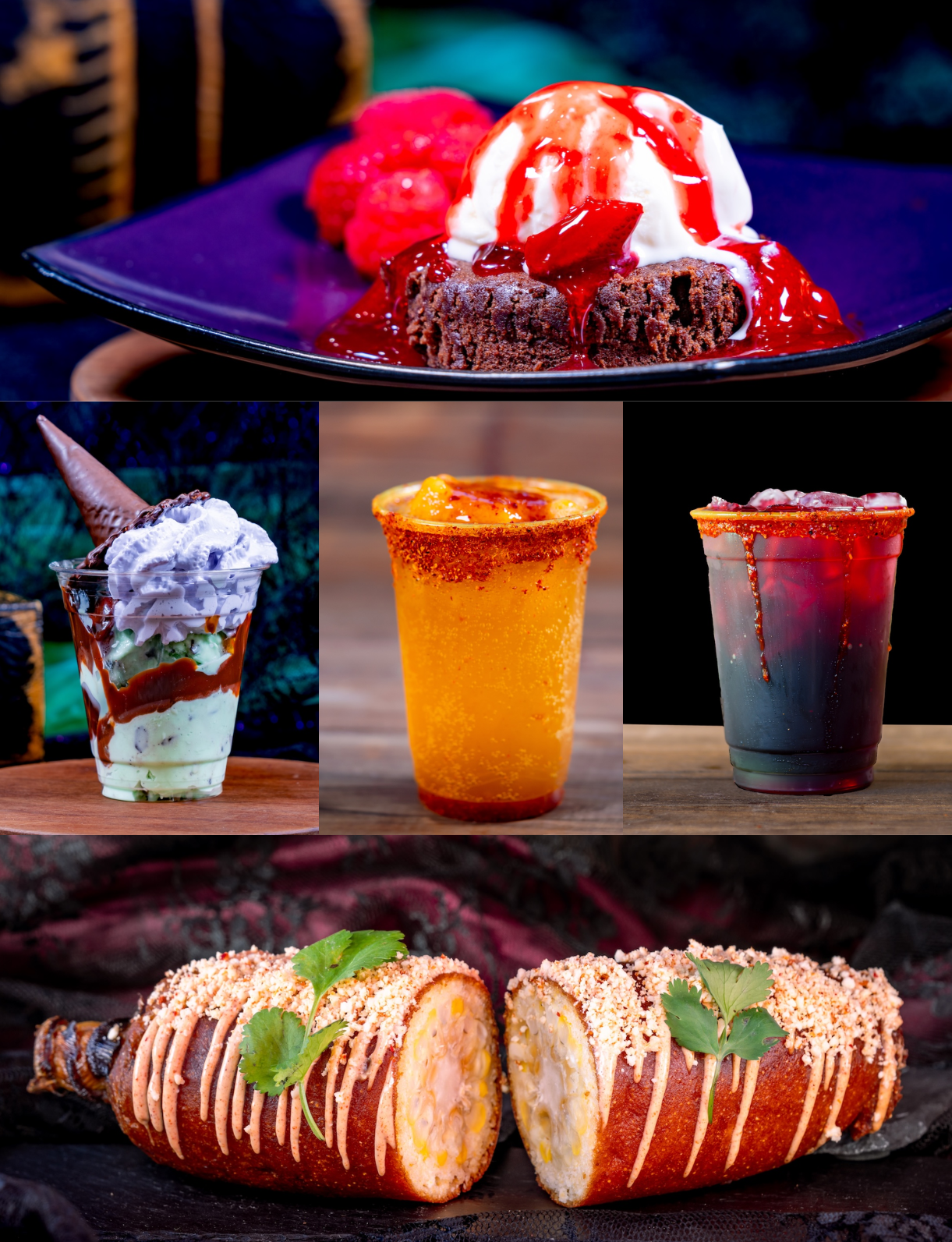 Disney California Adventure Halloween foods and drinks