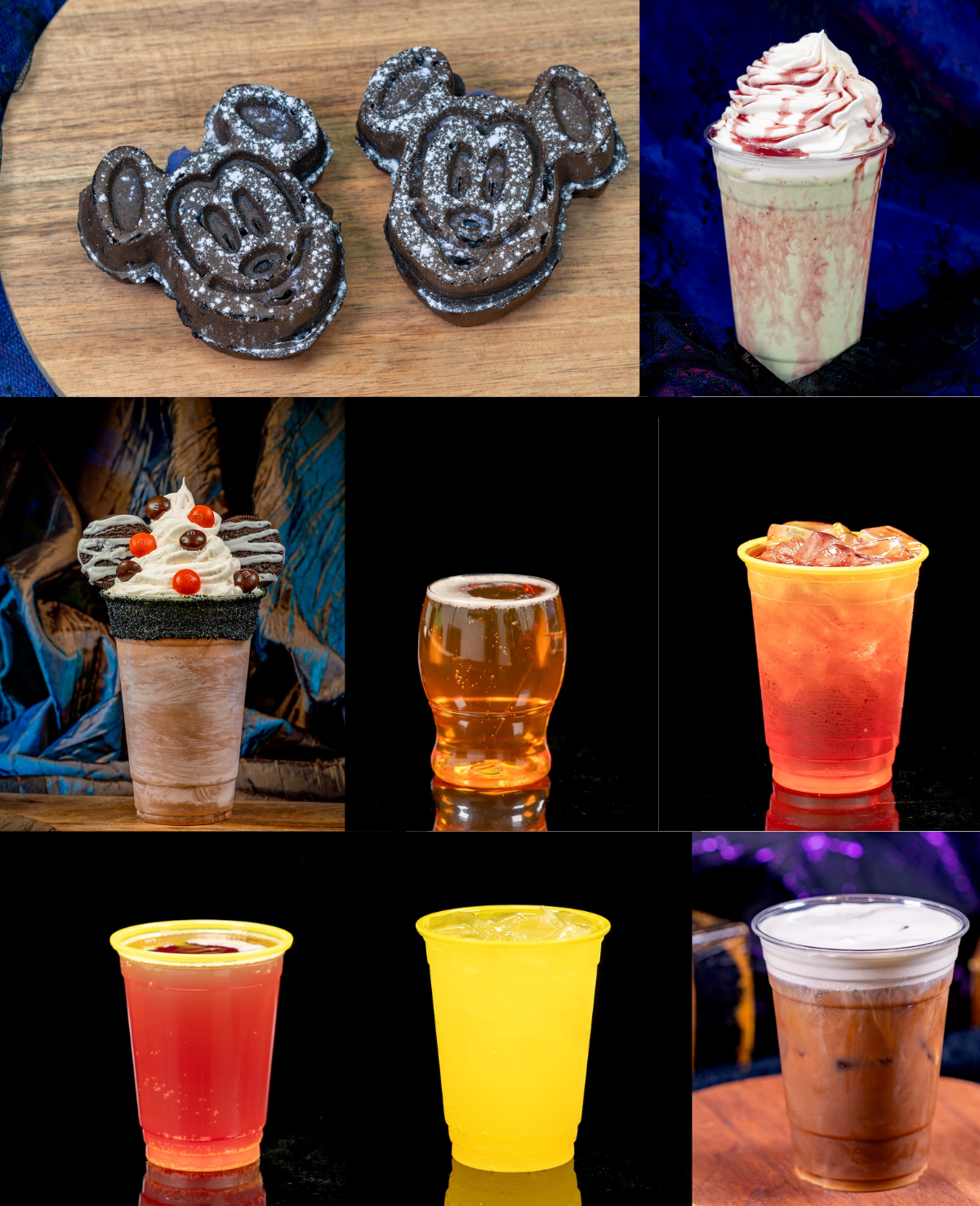 Halloween beverages at Disney California Adventure