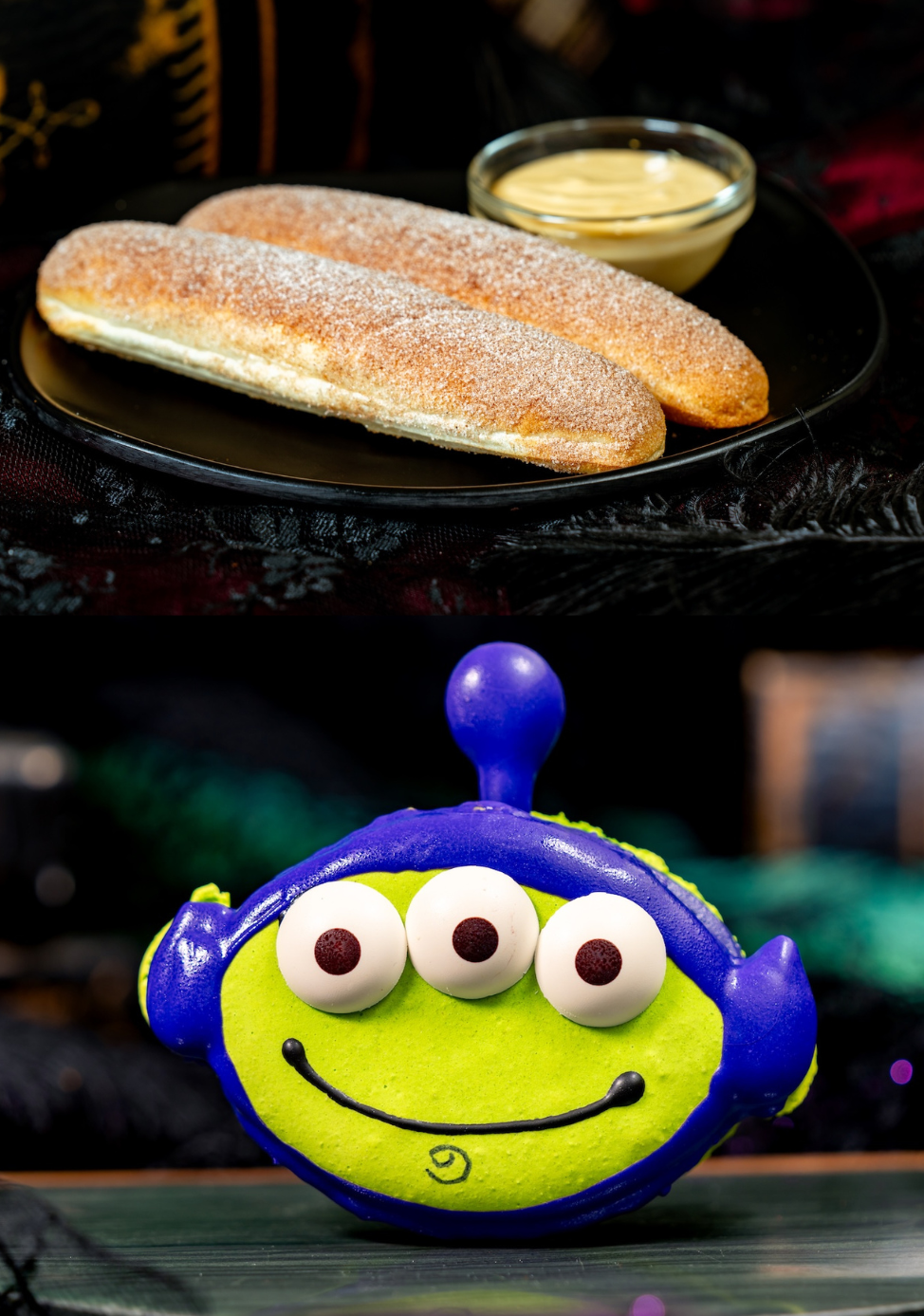 Alien Pizza Planet Halloween treats