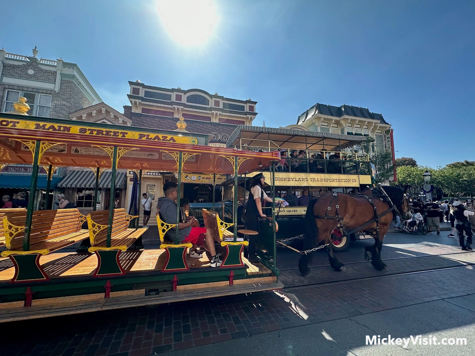 vintage vehicles Main Street U.S.A. at Disneyland