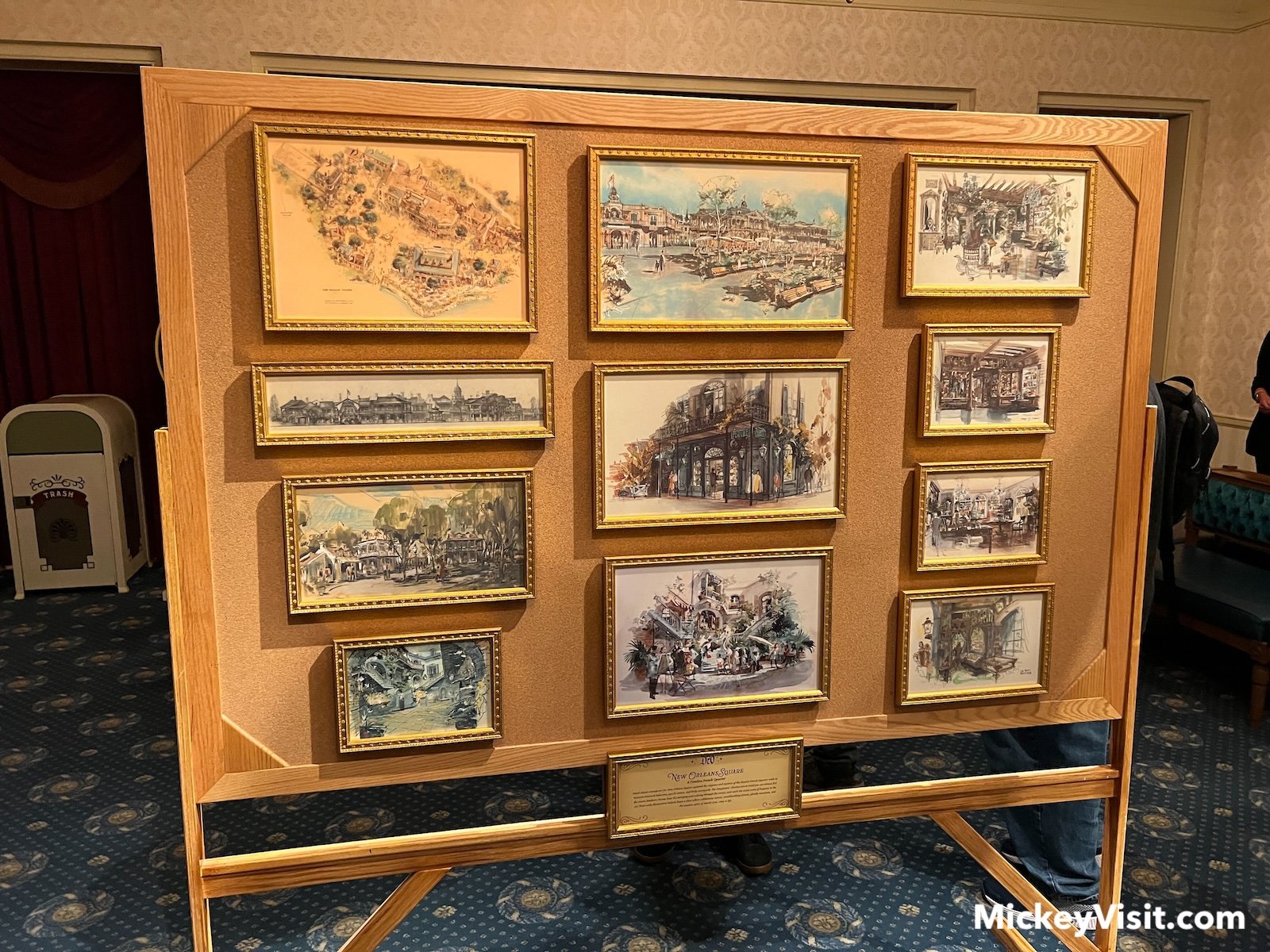 New Orleans Square Disneyland artwork gallery