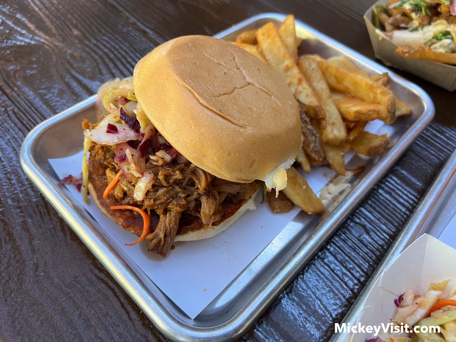 Disneyland Hungry Bear Barbecue Jamboree sandwich