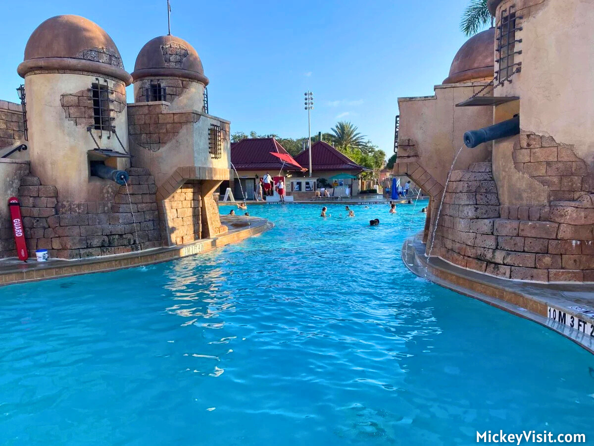 Disney's Caribbean Beach Resort pool