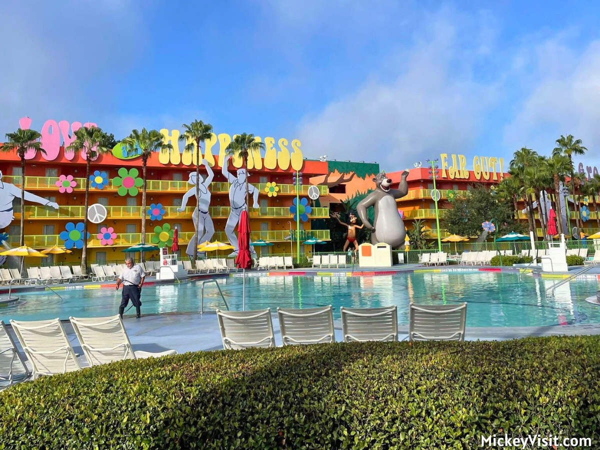 Disney's Pop Century Resort Hippy Dippy Pool