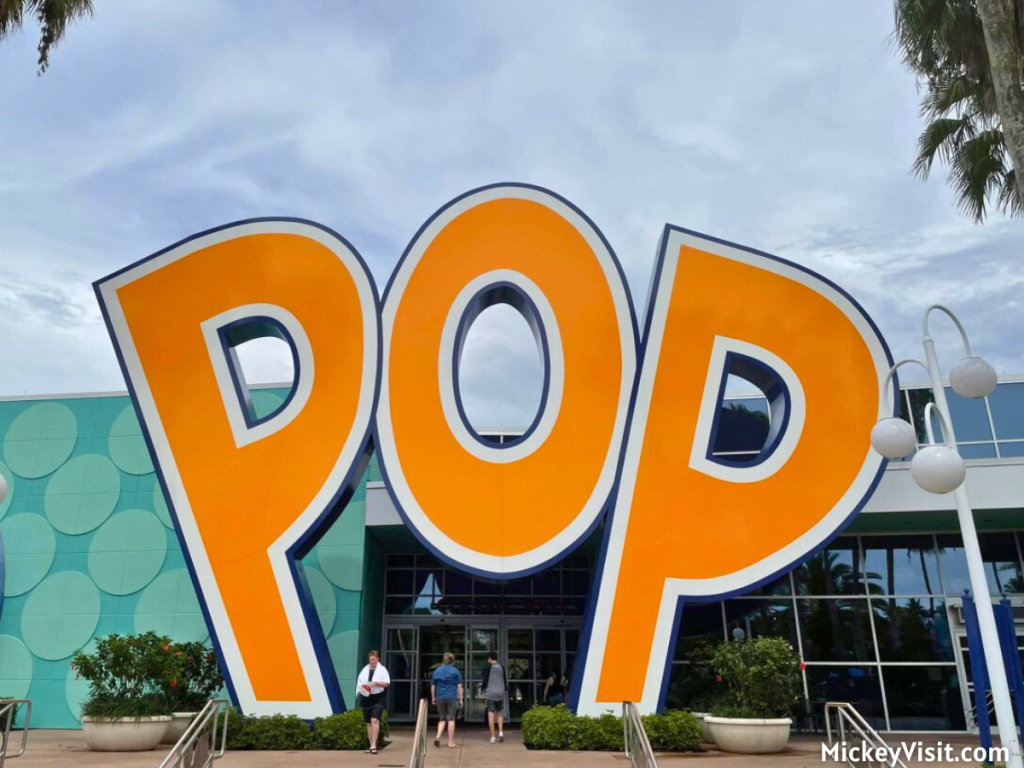 Disney's Pop Century Resort signage