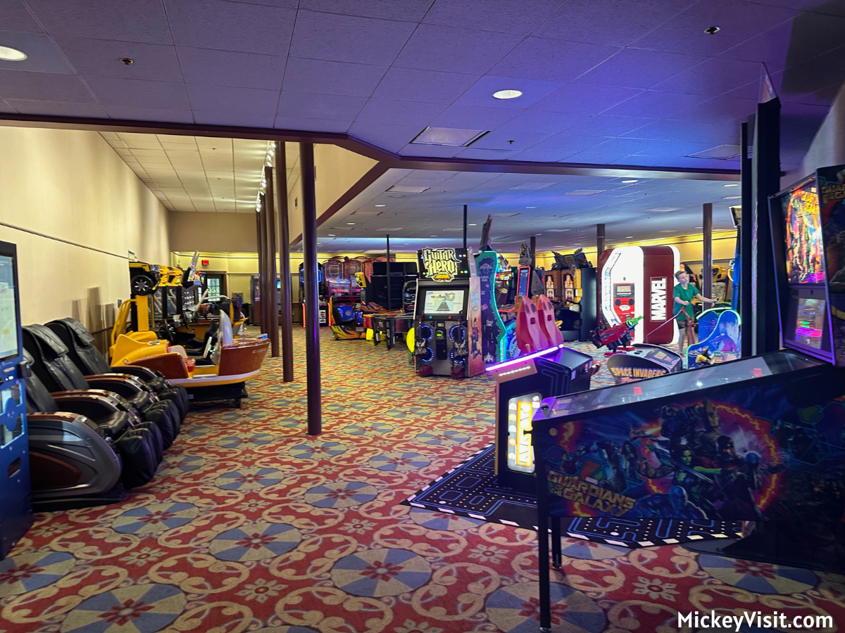 Disney's Port Orleans Resort - Riverside arcade