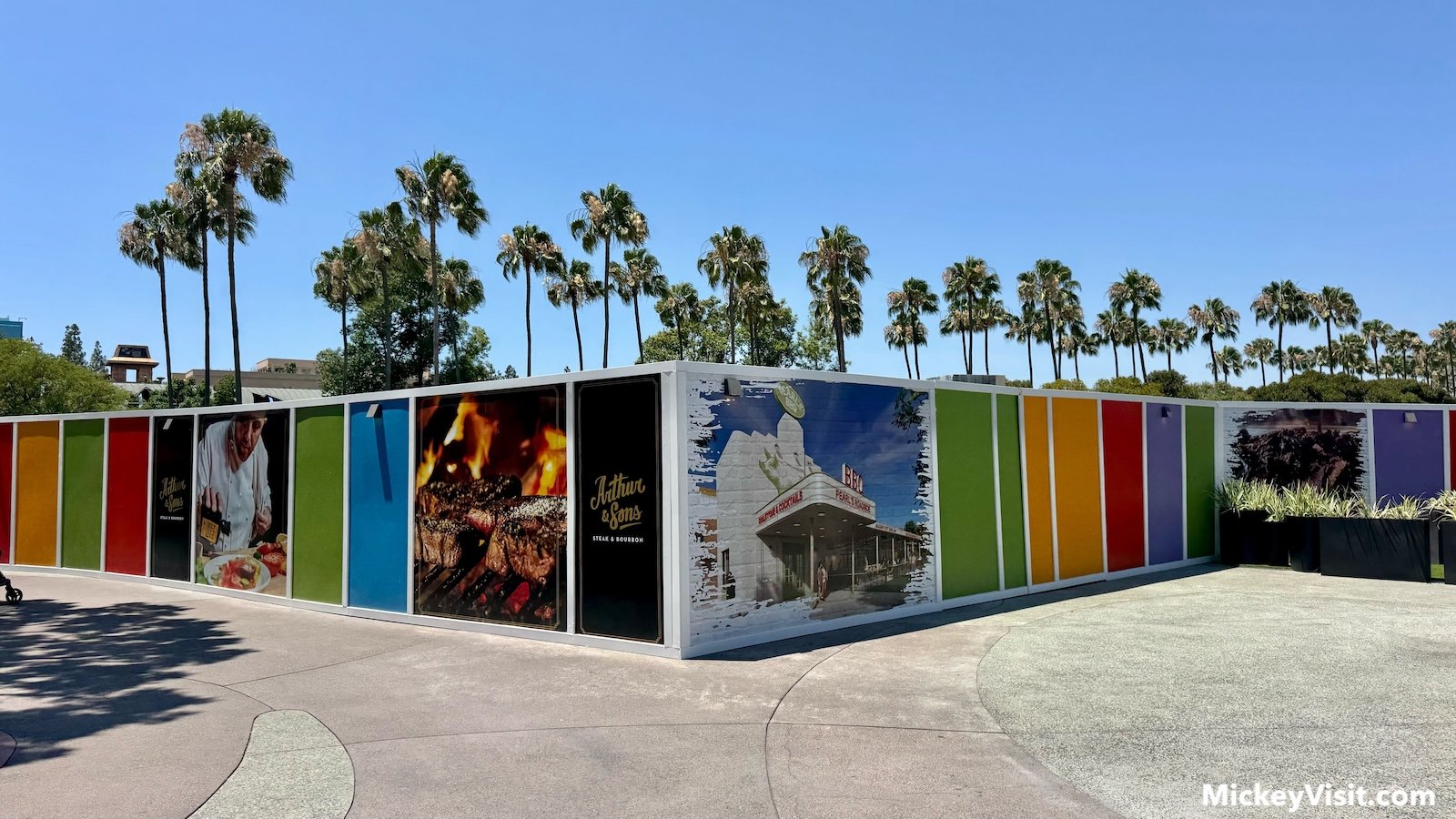 Downtown Disney construction former Tortilla Jo's site