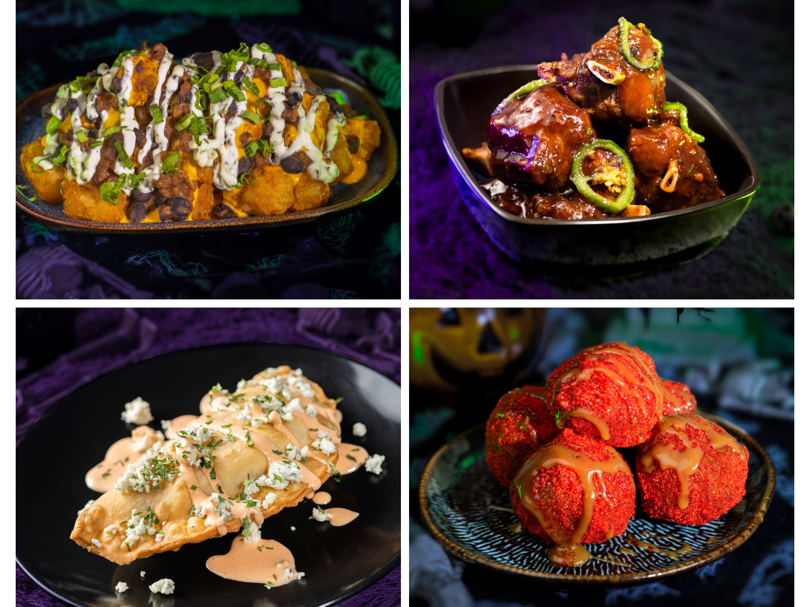 Mickey's Not So Scary Halloween Party The Friar’s Nook foods