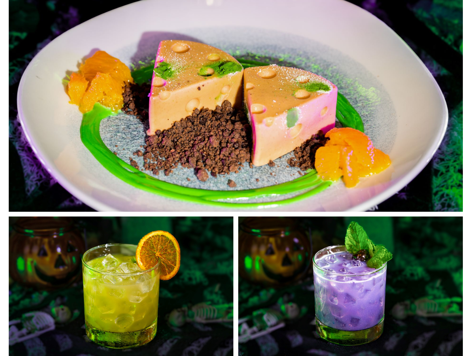 Cinderella’s Royal Table foods and drinks Mickey's Not So Scary Halloween Party