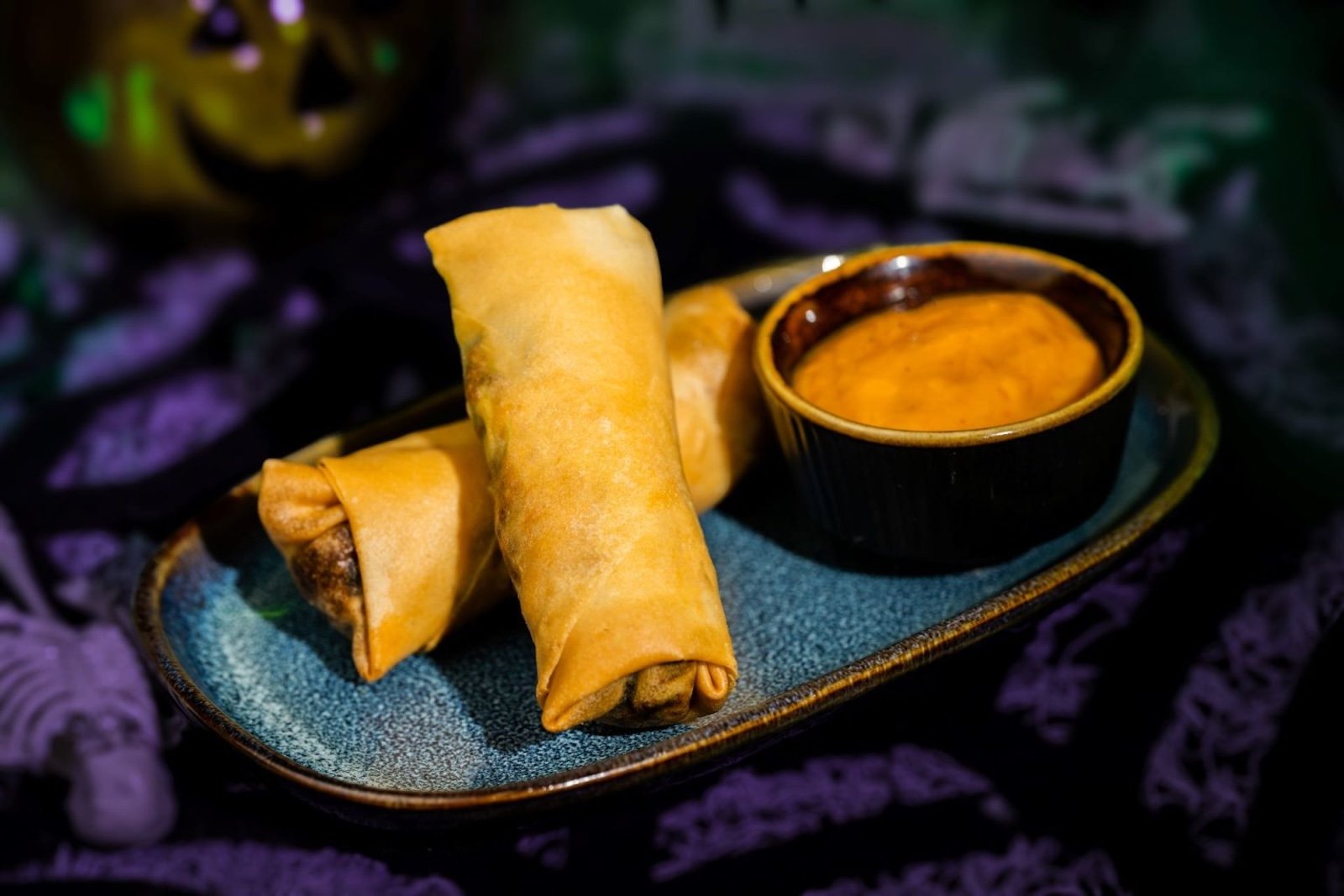 Mickey's Not So Scary Halloween Party Spring Roll Cart