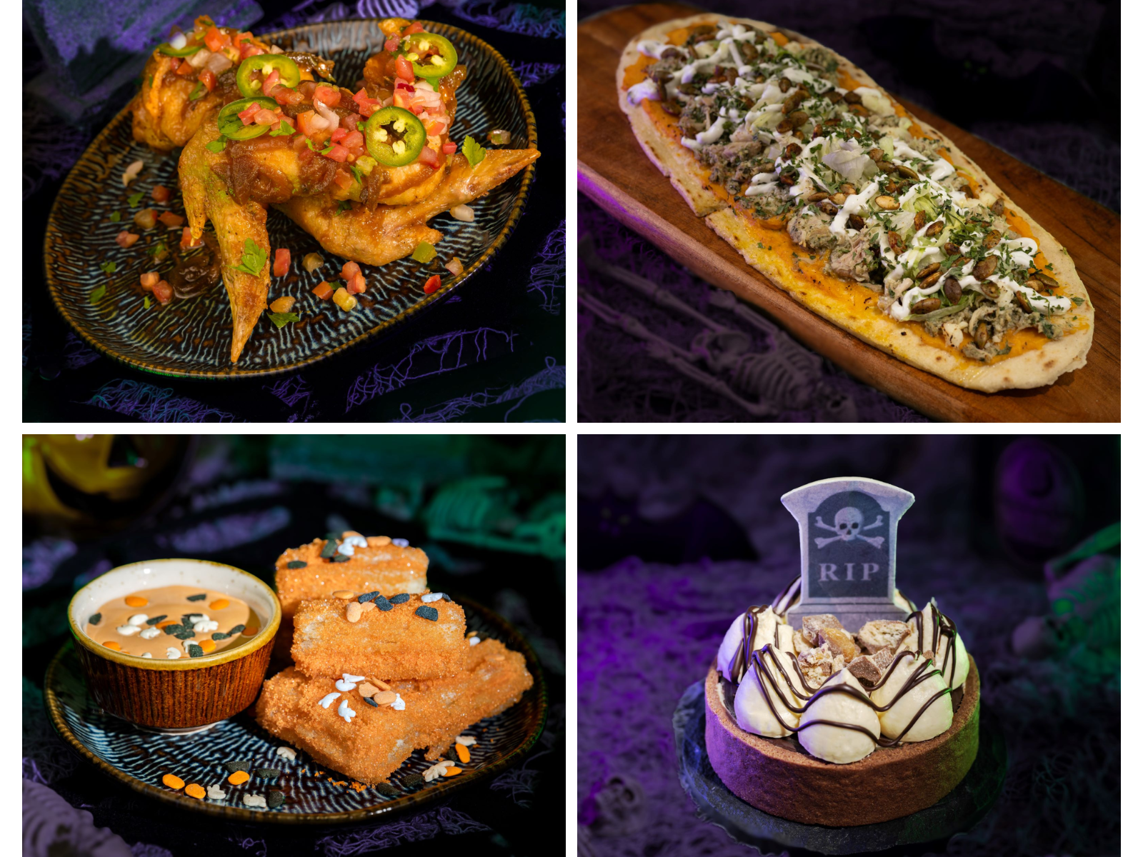 Mickey's Not So Scary Halloween Party foods Pecos Bill Tall Tale Inn & Café 