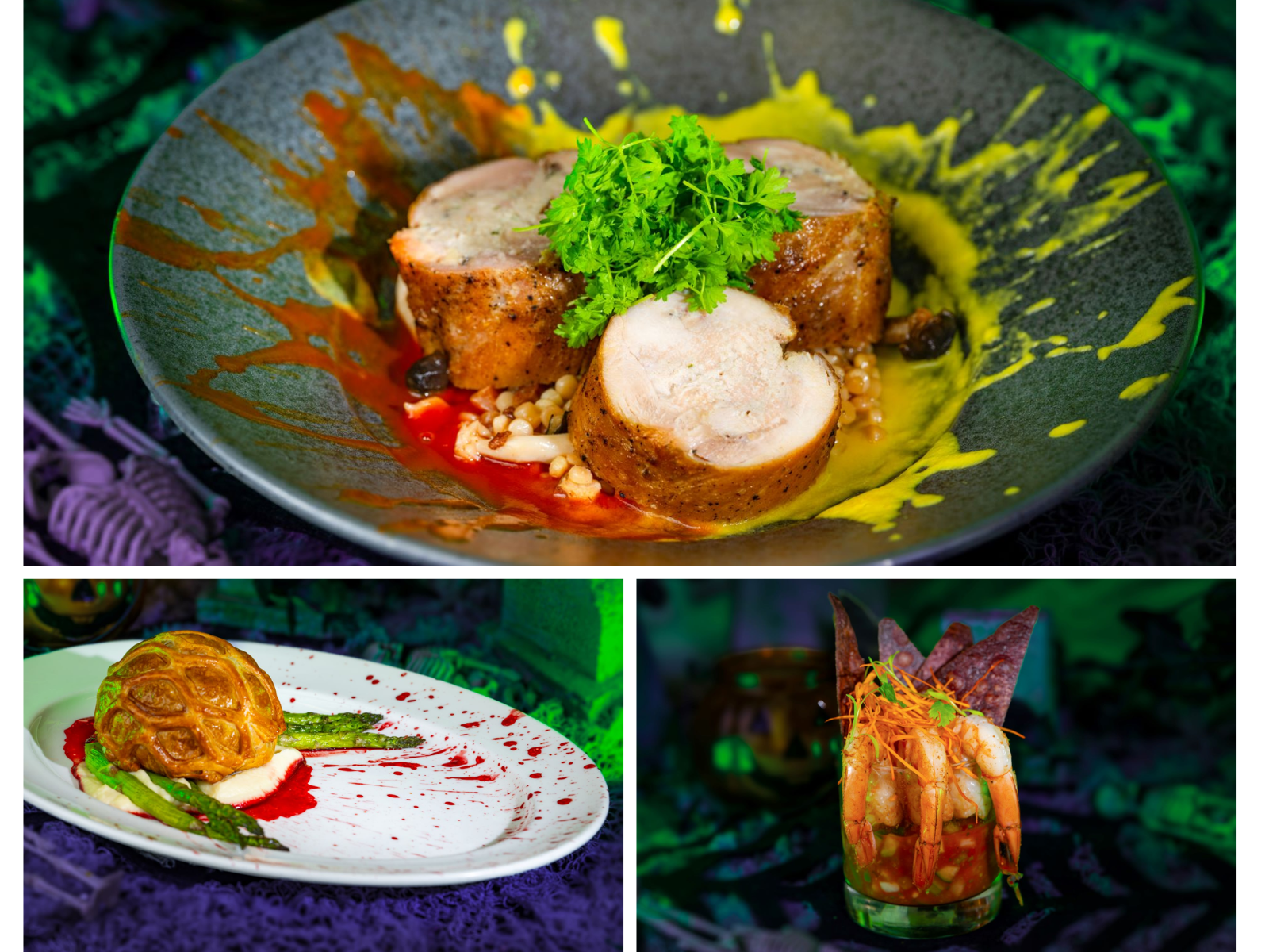 Cinderella’s Royal Table foods Mickey's Not So Scary Halloween Party