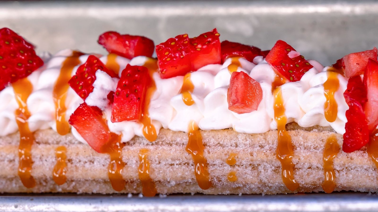 Strawberry Horchata Churro