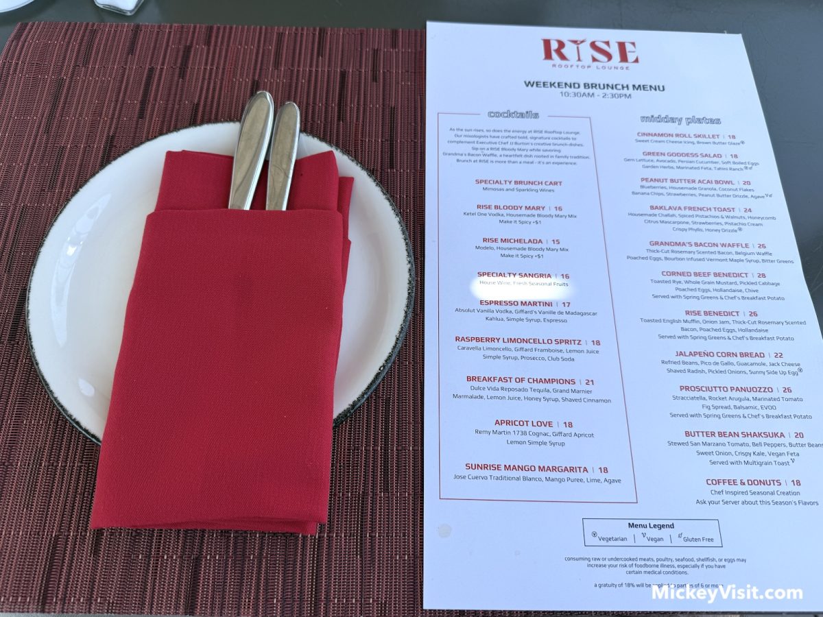 REVIEW! We Tried the New Rooftop Brunch Near Disneyland With Park Views ...