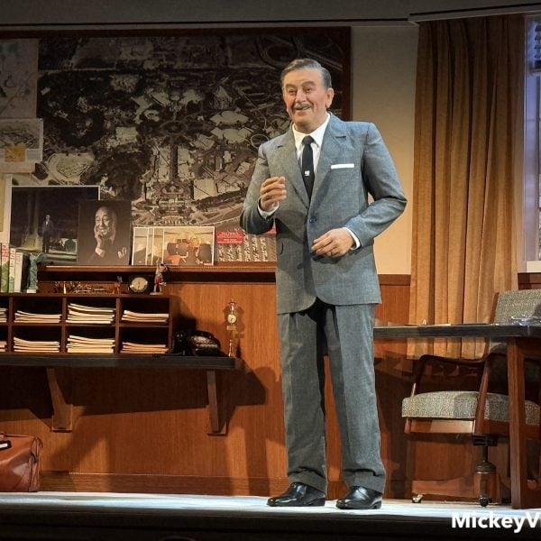 Walt Disney audio-animatronic in “Walt Disney – A Magical Life.”