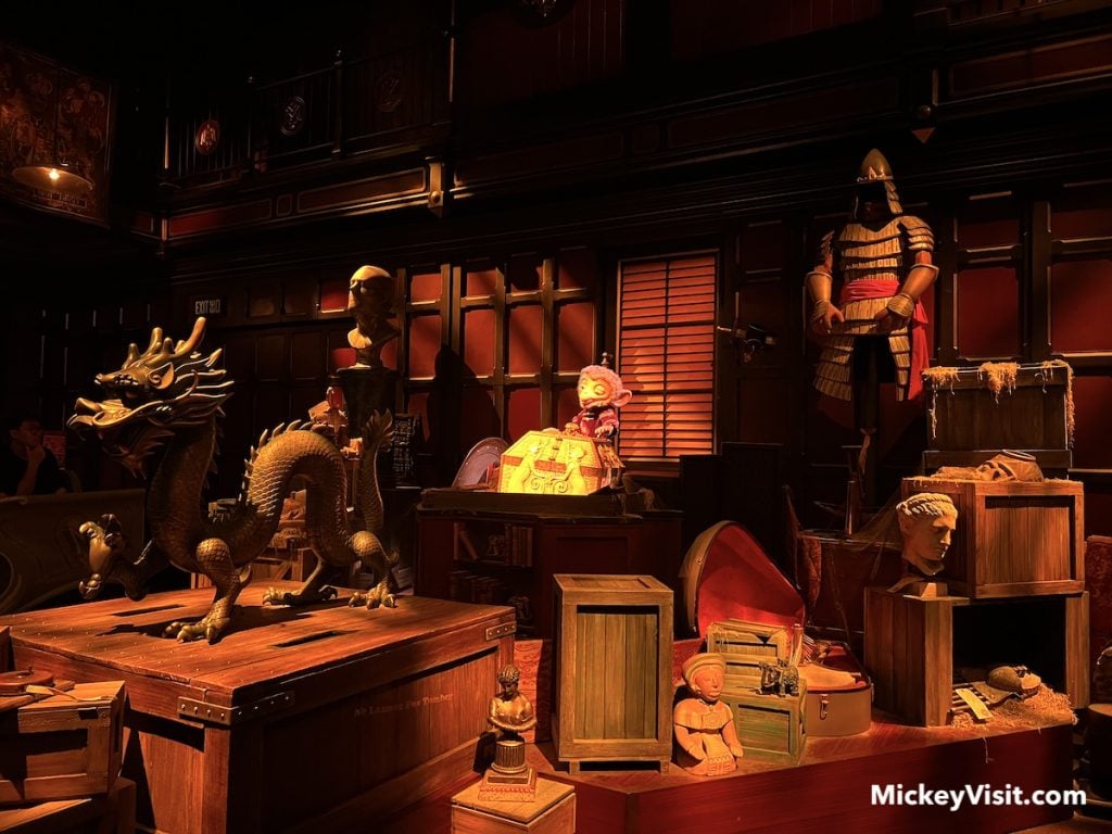 hong kong disneyland mystic manor finale scene