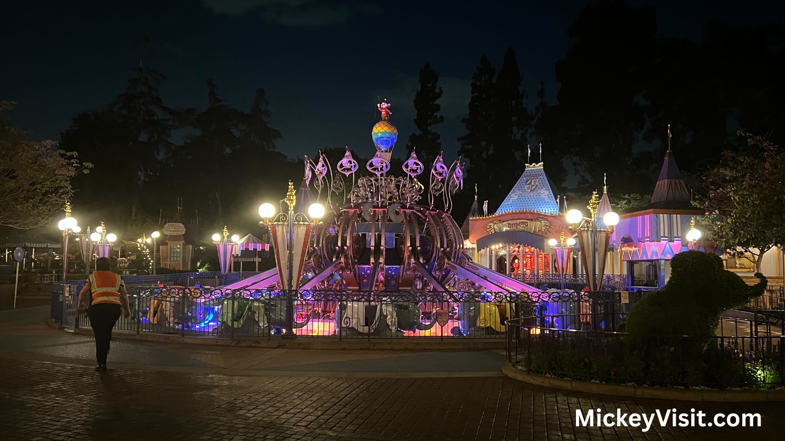 disneyland night time