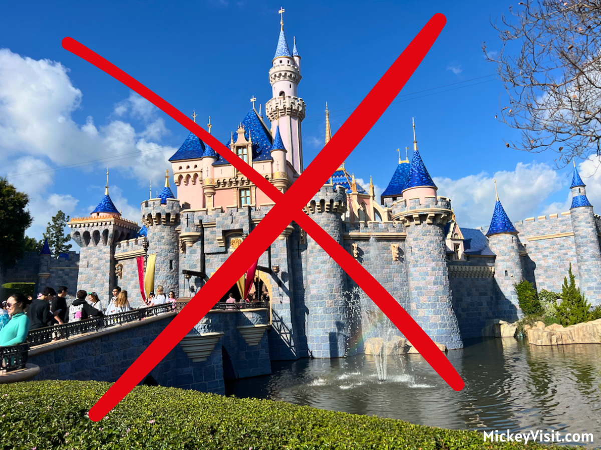 disneyland castle sleeping beauty