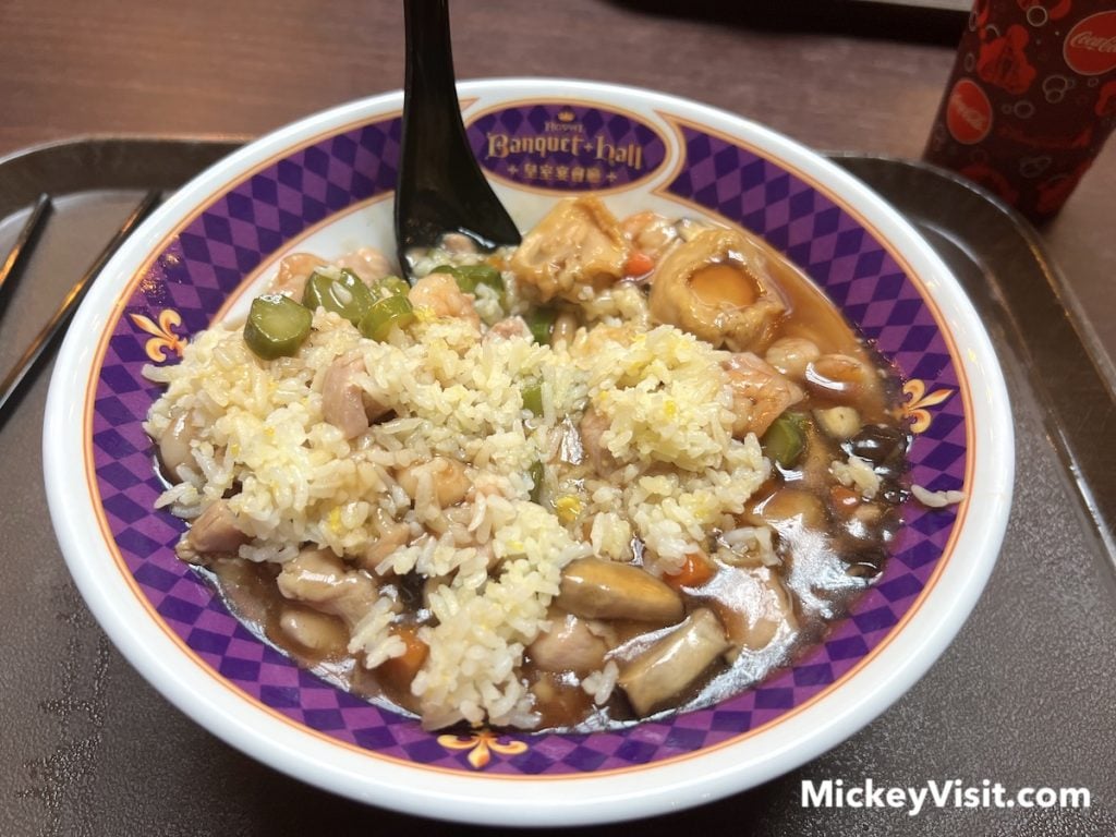 hong kong disneyland food bowls