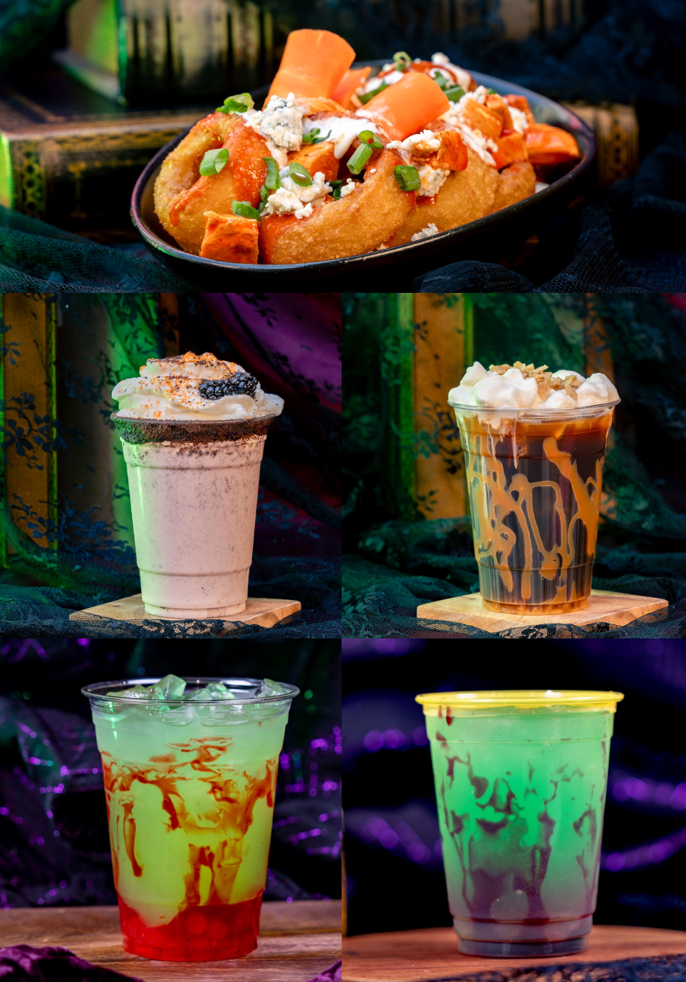 Halloween foods at Smokejumpers Grill