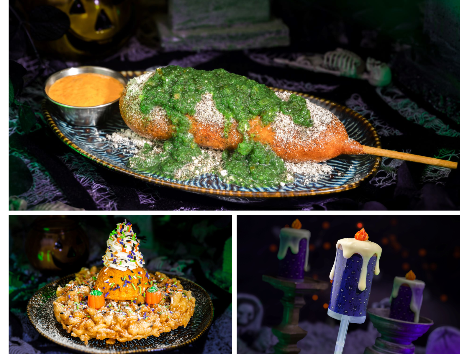 Mickey's Not So Scary Halloween Party foods Sleepy Hollow Refreshments 