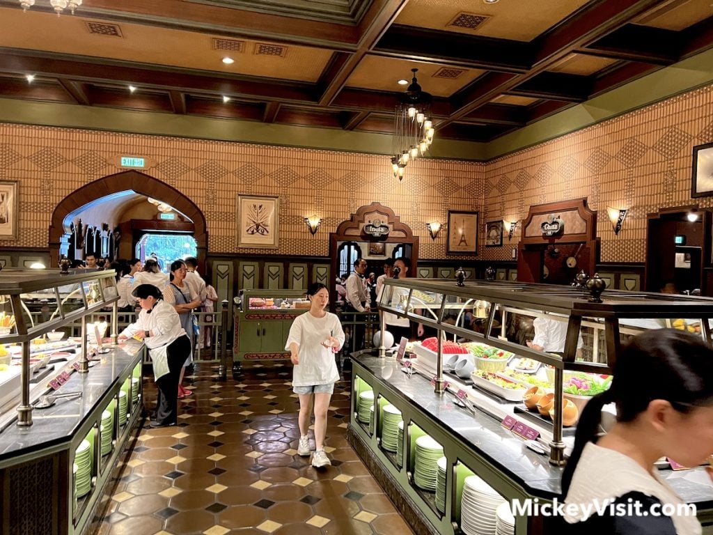 semi buffet mystic point restaurant hong kong disneyland