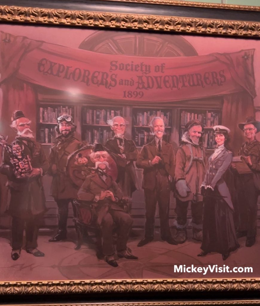 all members of society of explorers and adventurers disney hong kong disneyland mystic point
