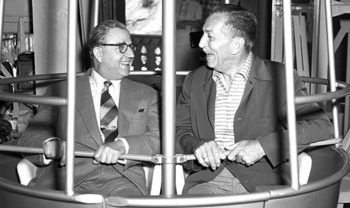 Walt on Disneyland Skyway