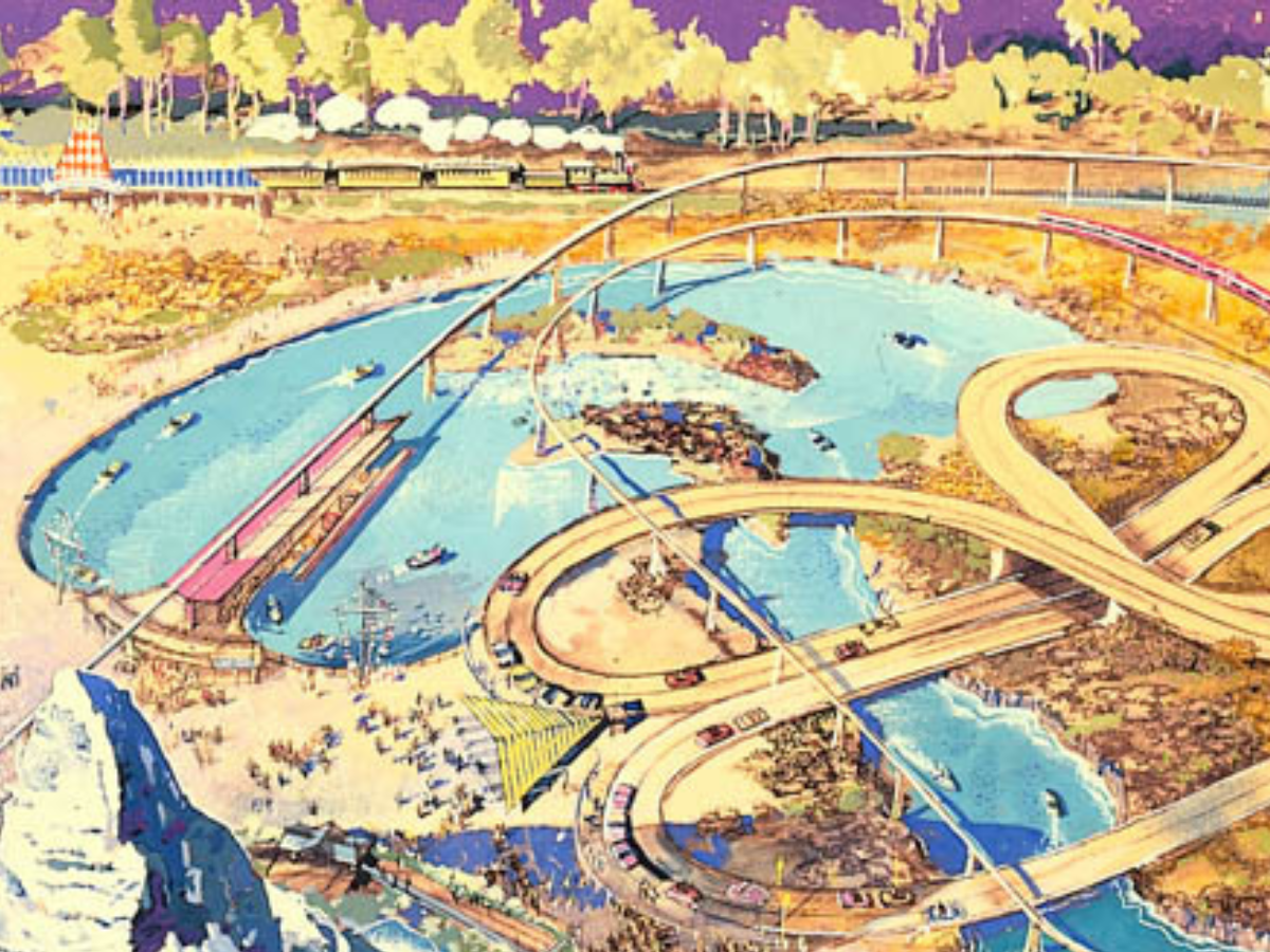 Disneyland Map - Motor Boat Cruise