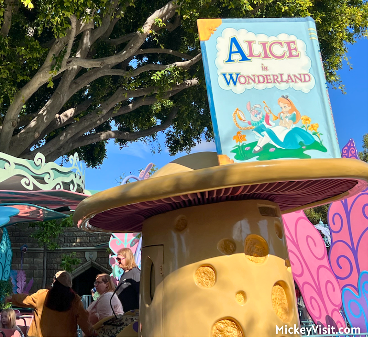 Alice in Wonderland mushroom