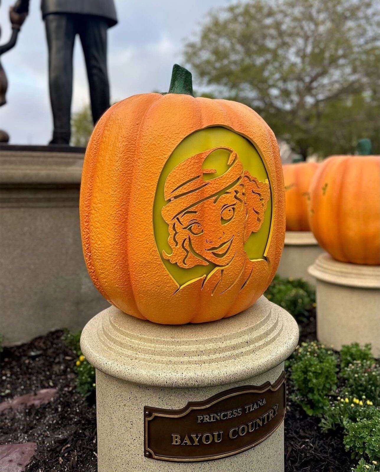 Bayou Country Disneyland Halloween pumpkin